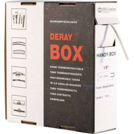DSG-Canusa DERAY-Box guaina termorestringente bianca 10m
