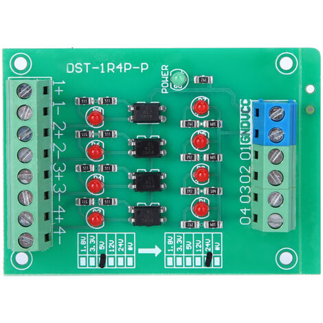 DST1R8PN 4-Kanal-Optokoppler-Isolationsmodul für SPS-Signalumwandlung