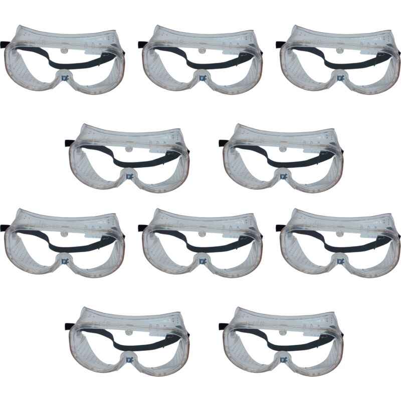 Dstock60 - Lot de 2 paires de Lunettes-masque de protection alize