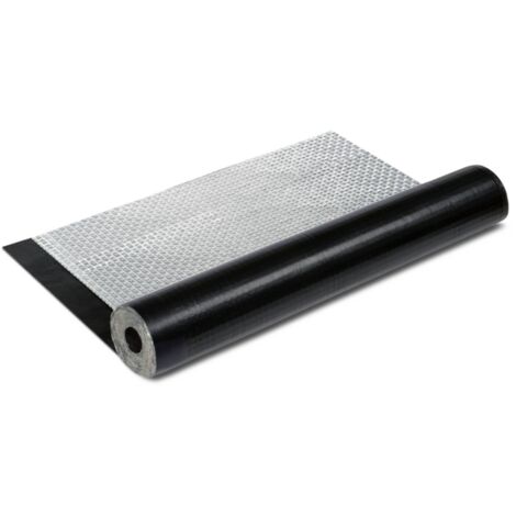 DSTOCK60 - Rouleau 2 Mètres de chape bitume paxalu blanc - Largeur 1 m - Couvre 2m2 - Découpé au mètre – Etanchéité souple pour toiture. cabane. niche.