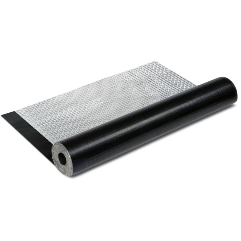 Dstock60 - Rouleau 3 Mètres de chape bitume paxalu blanc - Largeur 1 m - Couvre 3m2 -Découpé au mètre – Etanchéité souple pour toiture. cabane. niche.