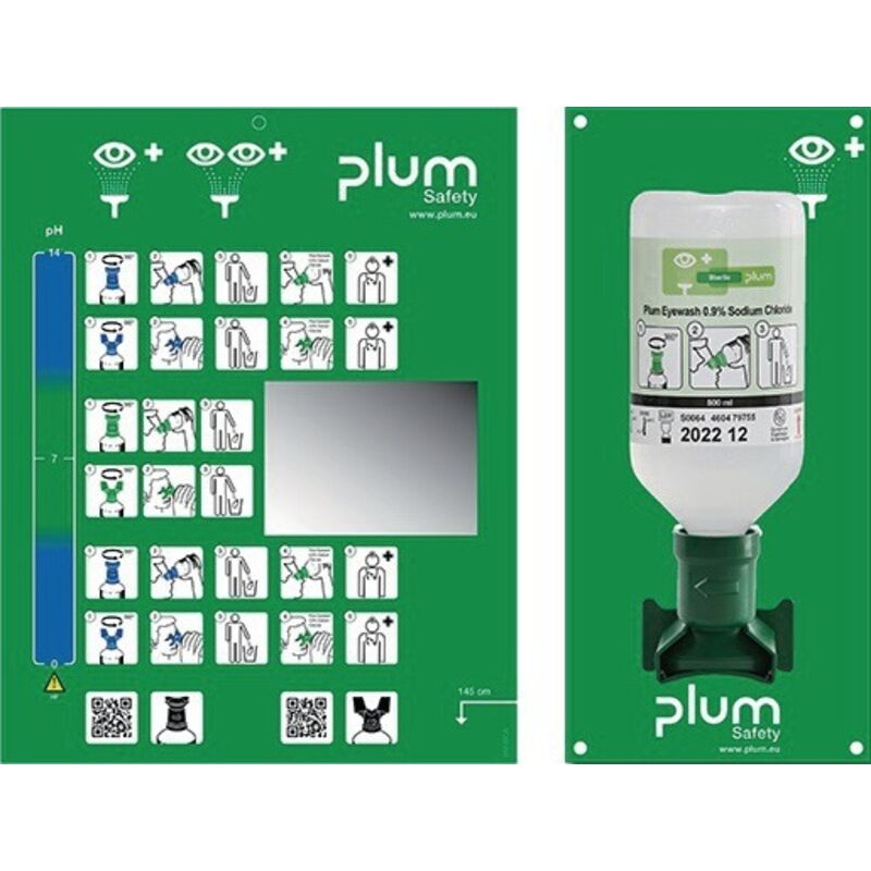 Station lave oeil , inkl. Fl., 500 ml u. Miural