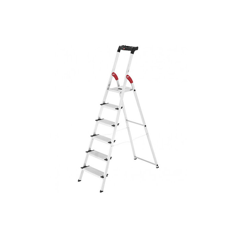 Escabeau pro 6 marches - Hauteur max. de travail 3.28m - 8816-001