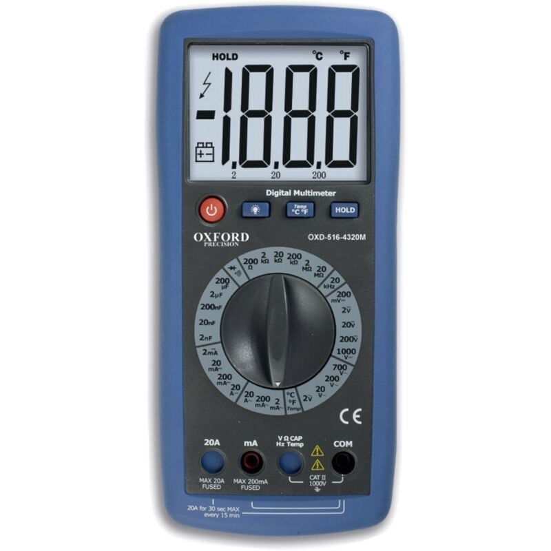 Hi-Accuracy/Hi-Performance Digital Multimeter - Oxford