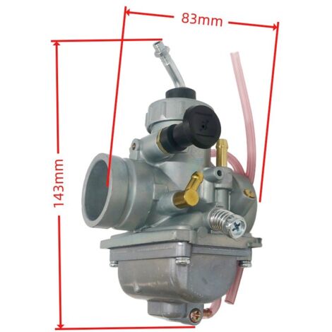 DT125 Winkelstück und Verlängerungsrohr für TTR125, TTR 125 VM24 2000-2004 404-032 Yamaha Kraftstoffversorgungssystembaugruppe hochpräziser Mischer-Drosselklappenkörper.