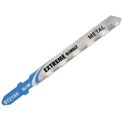 DT2150 EXTREME Metal Cutting Jigsaw Blades Pack of 3 DEWDT2150QZ