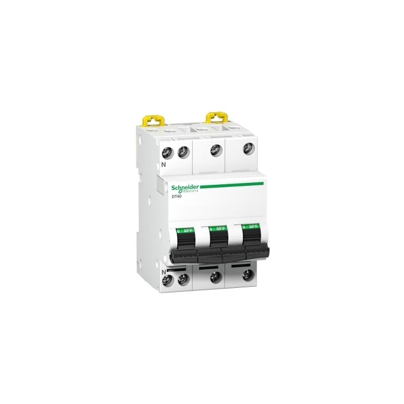 Schneider Electric - Acti9 DT40 A9N21065 disjoncteur - 3P+N - 16A - courbe c - 6kA