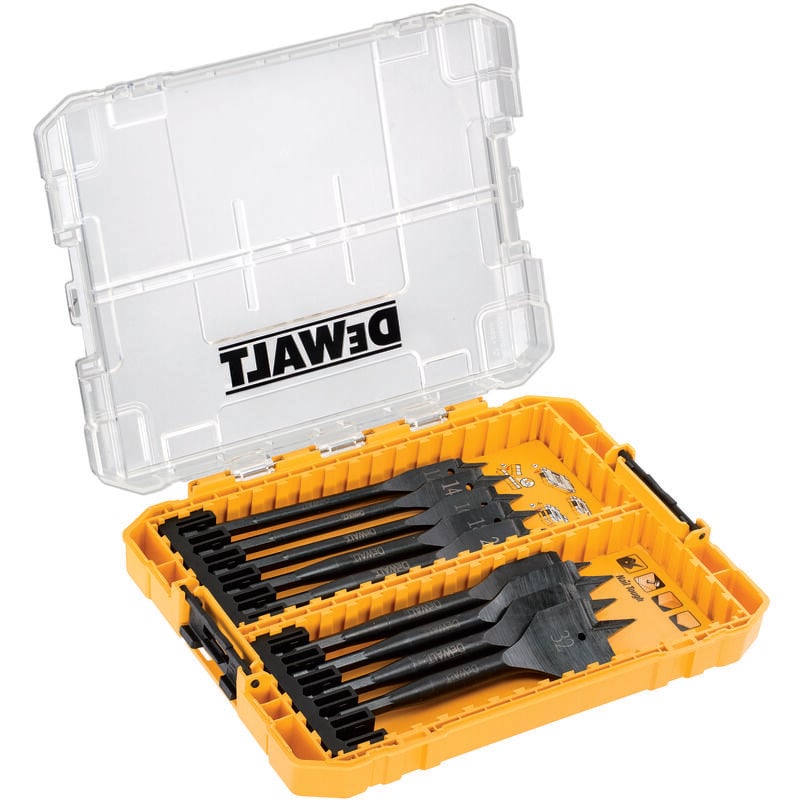 

Dewalt DT70751-QZ Tough Case mediana con 9 Brocas de pala para Madera
