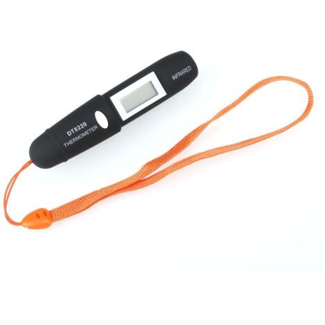 DT8220 Infrarot-Thermometer, tragbares elektronisches Thermometer, Mini-Taschenthermometer, berührungsloses Laserthermometer