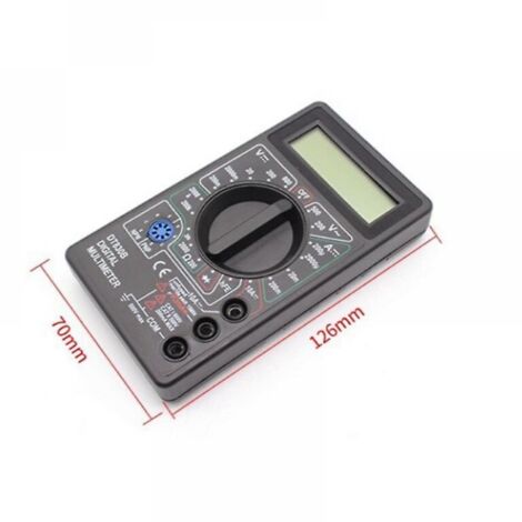 DT830B Digitalmultimeter, Mini-Universal-tragbares elektrisches Messgerät