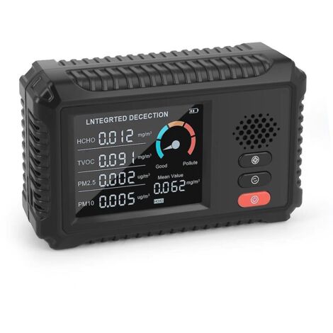 dtecteur  De Gaz, Dtecteur De Fuite De Gaz Lpg/gaz Naturel/charbon, Moniteur De Capteur Enfichable Avec Alarme Sonore Et Affichage Numrique  Led,