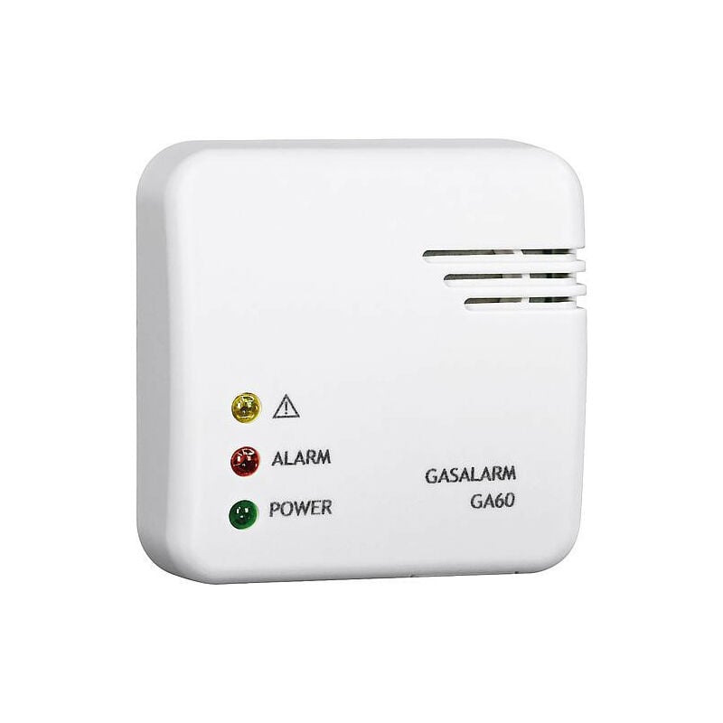 Banyo - Détecteur de gaz GA60 12V/DC, réseau 2,2m Lxlxh: 75x75x28 mm