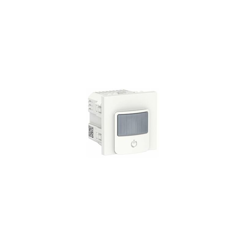 détecteur de mouvement - 2 modules - blanc - schneider unica nu352518