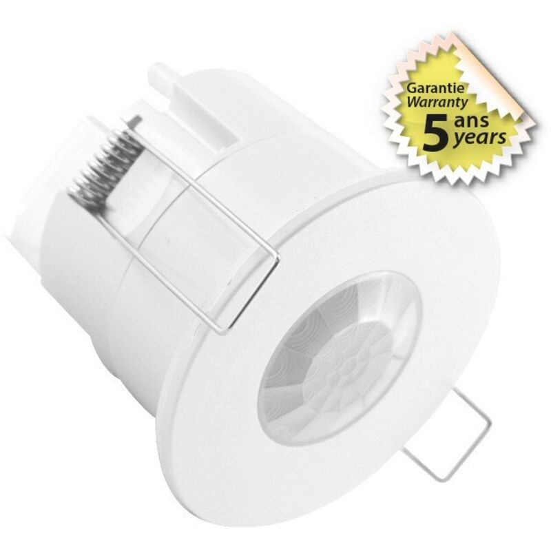 Détecteur de mouvement Rond ir led bbc 360° - Encastrable Miidex Lighting