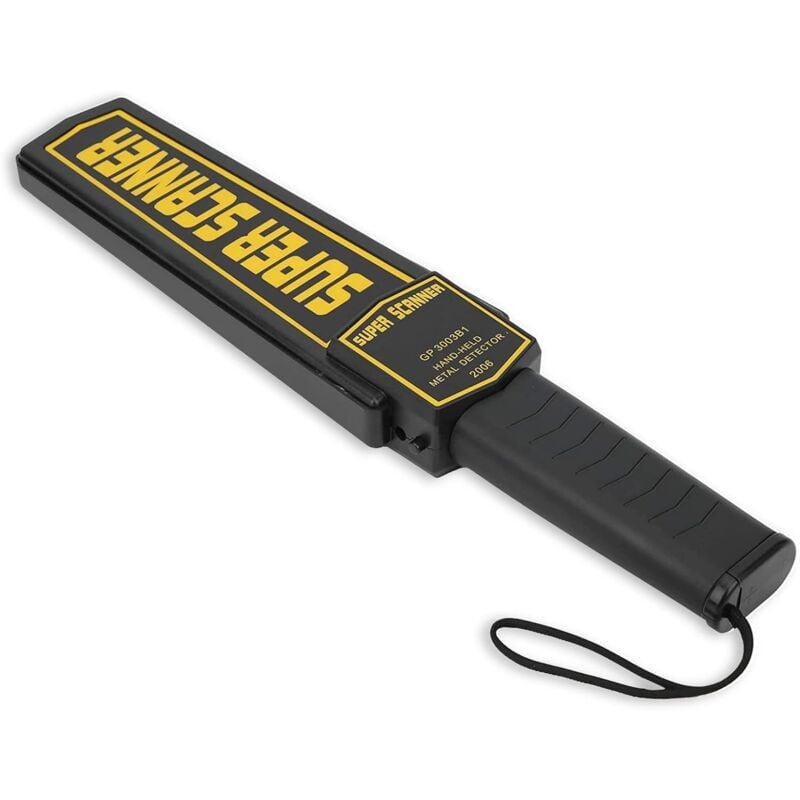 Détecteur de métaux de sécurité portable, Détecteur de métaux portable, Vérificateur sécurité Scanner d'inspection de sensible Haute pour scanner