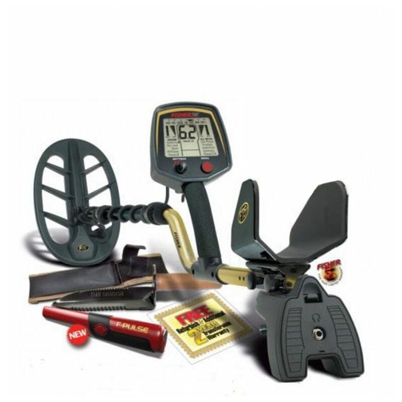 Pack : Détecteur de métaux Fisher F75 + Boost. Pointer F-Pulse et Pelle couteau