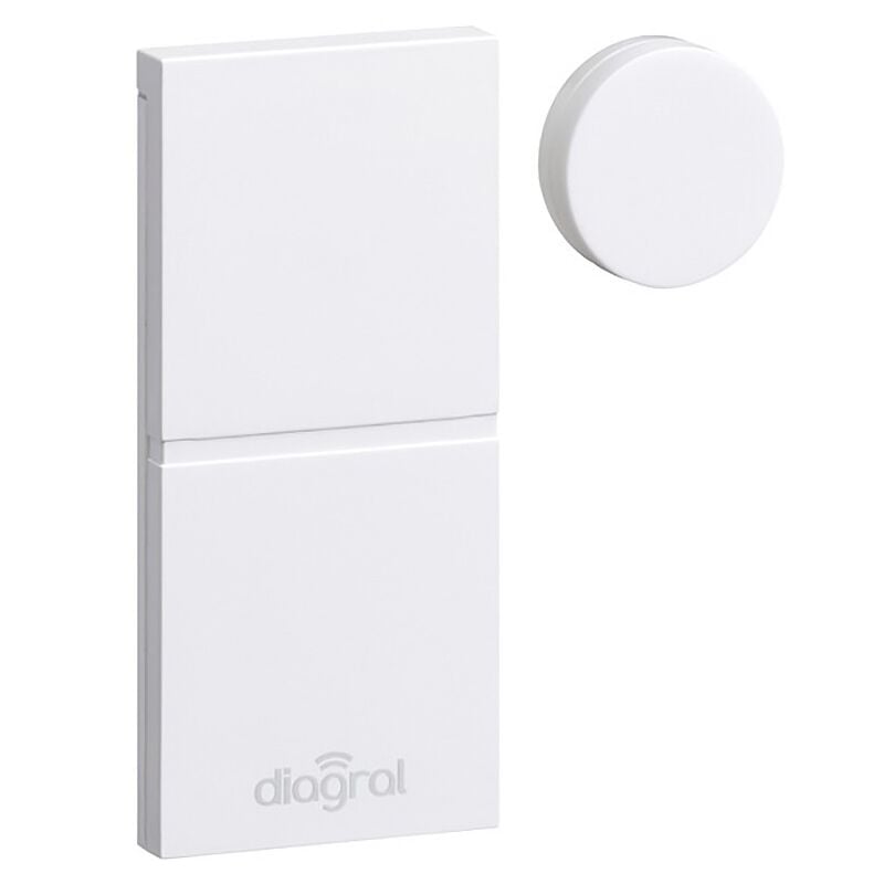 Détecteur d'ouverture miniature DIAG39APX Blanc Diagral