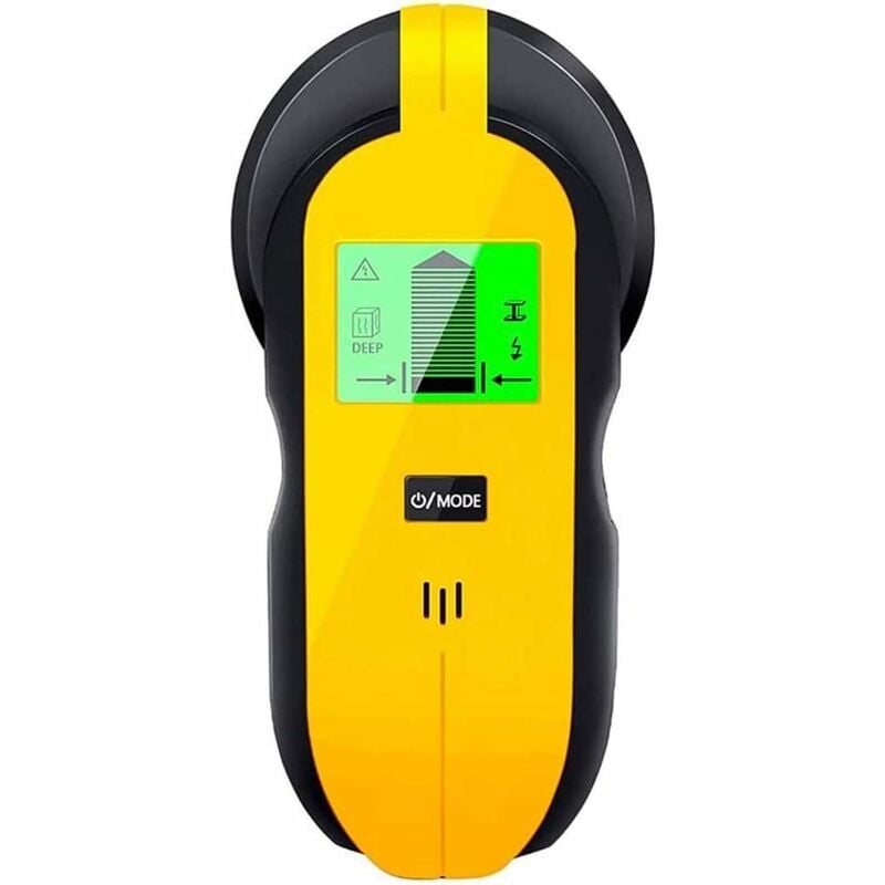 Détecteur multifonction 4 en 1 Stud Finder avec écran lcd hd, scanner mural pour métal, tuyaux, bois, ligne d'alimentation, détecteur de tension ac
