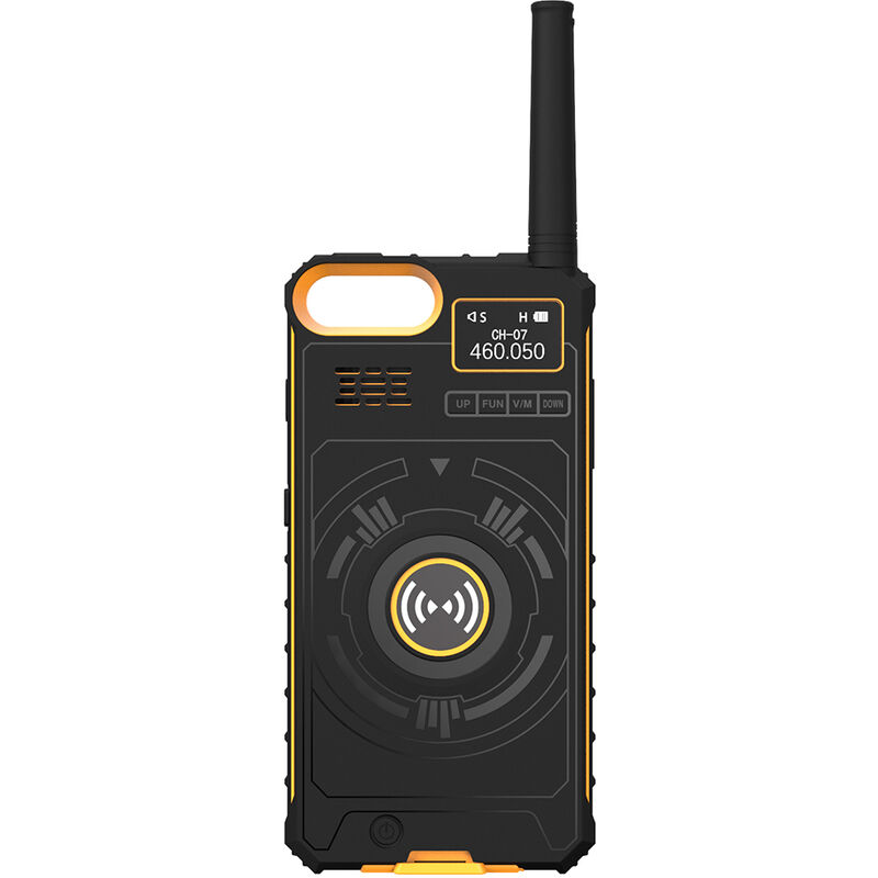 

Practico 3 en 1 IP01 Carcasa para telefono Walkie Talkie para exteriores Power Bank,Amarillo, iPhone 5.5 - Dtno.i