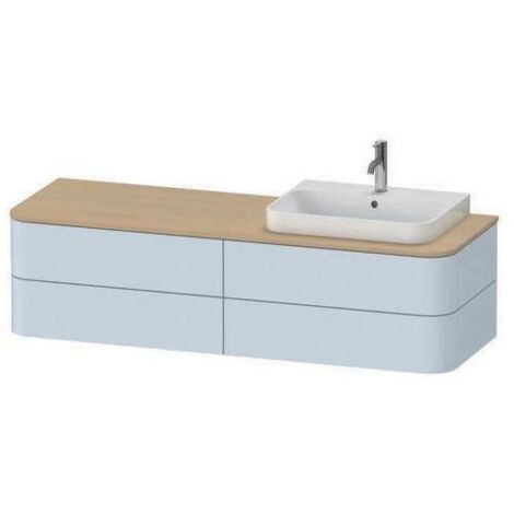 DU Happy D.2+ KWTU wh, 1600x550x408mm, hrb, ws smt DSHP, 4SK, f. 1WT Li, tip-on