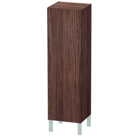 DU HHS individual L-Cube 200x250x901mm 1 Tür, TA rechts, Nussbaum Dunkel