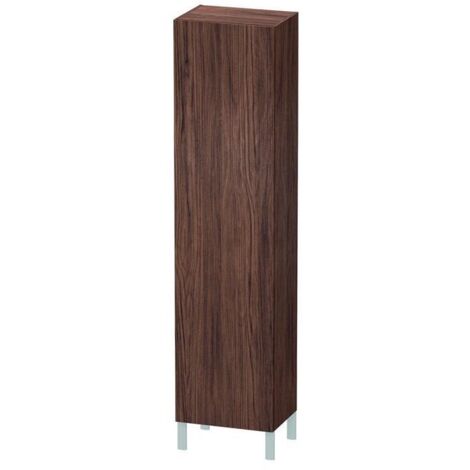 DU HS individual L-Cube 200x250x1321mm 1 Tür, TA links, Nussbaum Dunkel