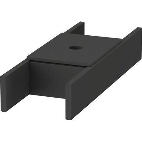 DU Inneneinteilung Diamantschwarz 115x320x59mm