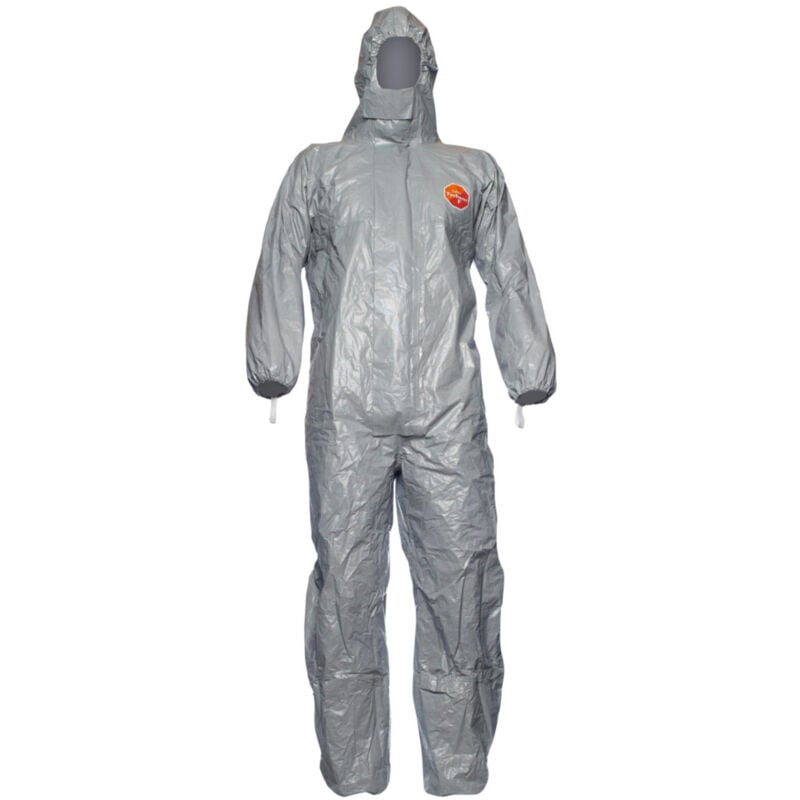 Schutzoverall Typ 3/4/5/6 Tychem 6000 f, grau, Unisex-Größe: m - Dupont