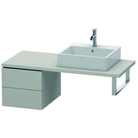 DU US für Konsole L-Cube 400x420x548mm 2 Schubkästen, Betongrau Matt