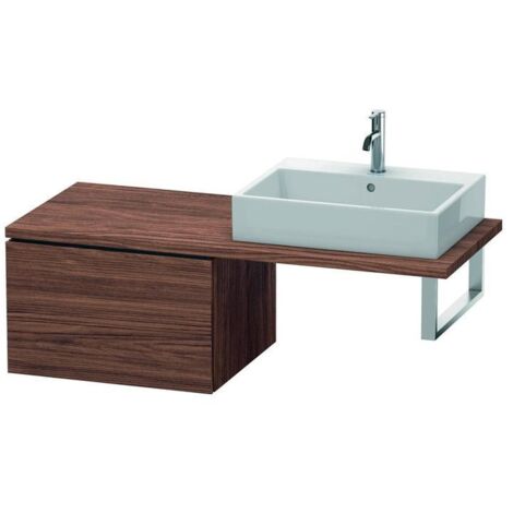 DU US für Konsole L-Cube 400x620x548mm 1 Auszug, Nussbaum Dunkel