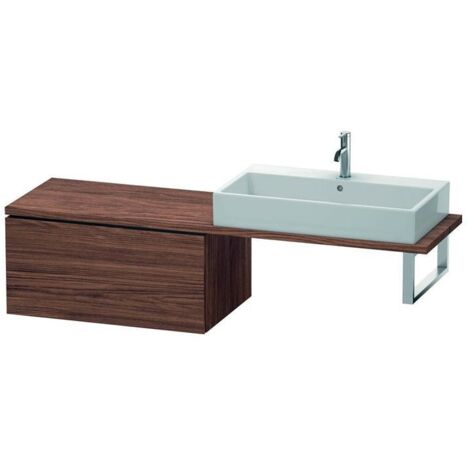 DU US für Konsole L-Cube 400x820x548mm 1 Auszug, Nussbaum Dunkel