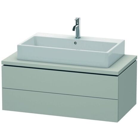 DU WTU für Konsole L-Cube 400x1020x547mm 2 Schubkästen, Betongrau Matt