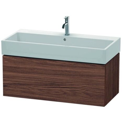 DU WTU L-Cube 394x984x459mm 1 Auszug, Nussbaum Dunkel