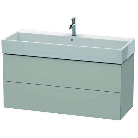 DU WTU L-Cube 544x1184x459mm 2 Schubkästen, Betongrau Matt
