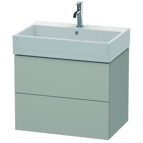 DU WTU L-Cube 544x684x459mm 2 Schubkästen, Betongrau Matt