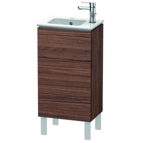 DU WTU stehend L-Cube 294x420x704mm 1 Tür A:li, 072343, Nussbaum Dunkel