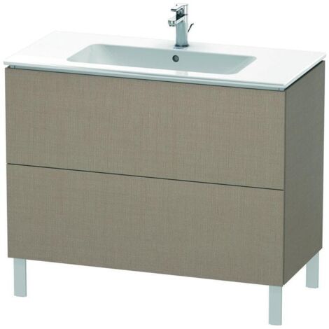 DU WTU stehend L-Cube 481x1020x704mm 2 Auszüge, f.233610, Leinen