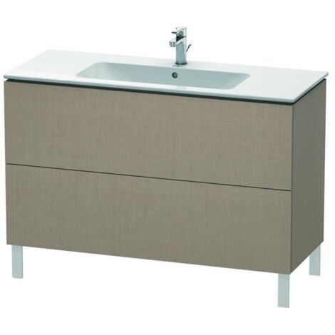 DU WTU stehend L-Cube 481x1220x704mm 2 Auszüge, f.233612, Leinen