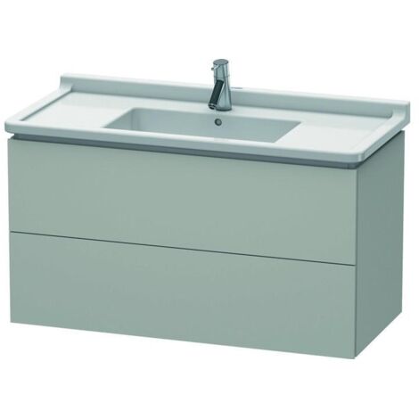DU WTU wandh. L-Cube 469x1020x558mm, 2 SchKa, 030410, Betongrau Matt