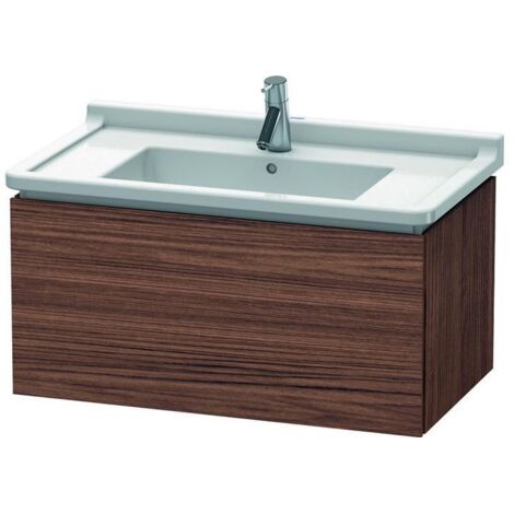DU WTU wandh. L-Cube 469x820x408mm 1 Auszug, 030480, Nussbaum Dunkel