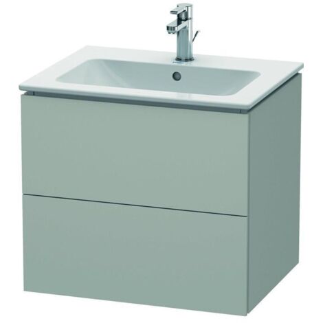DU WTU wandh. L-Cube 481x620x550mm 2 SchKa, f.233663, Betongrau Matt