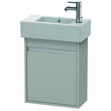 DU WTU wandhängend Ketho 225x450x550mm 1 Tür, TA li., f.070350, Betongrau Matt