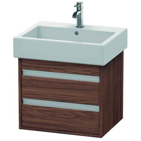 DU WTU wandhängend Ketho 440x550x480mm 2 SchKa, für 045460, Nussbaum Dunkel