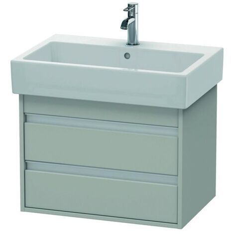 DU WTU wandhängend Ketho 440x650x480mm 2 SchKa, für 045470, Betongrau Matt