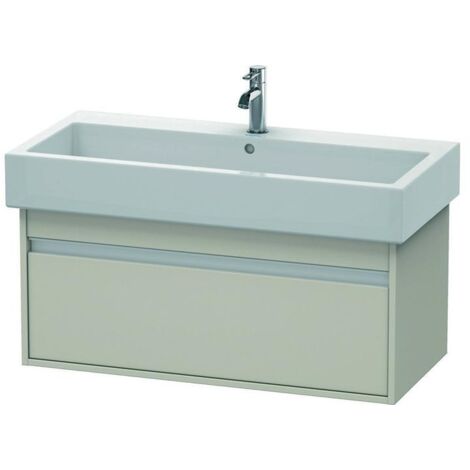 DU WTU wandhängend Ketho 440x950x410mm 1 Auszug, für 045410, taupe