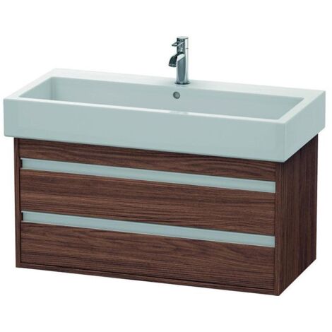 DU WTU wandhängend Ketho 440x950x480mm 2 SchKa, für 045410, Nussbaum Dunkel