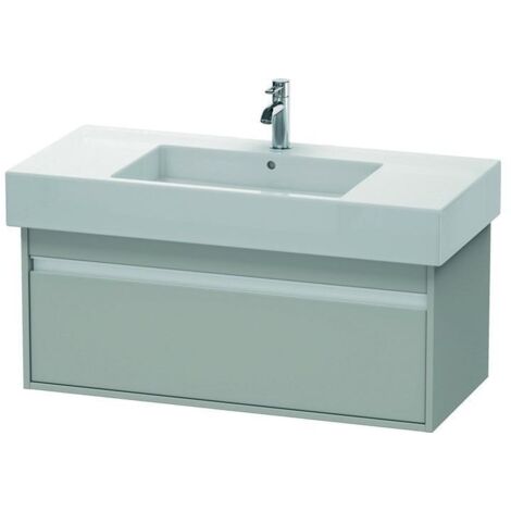 DU WTU wandhängend Ketho 455x1000x410mm 1 Auszug, für 032910, Betongrau Matt