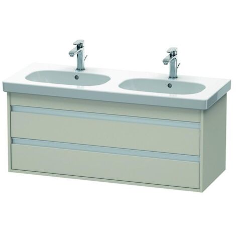 DU WTU wandhängend Ketho 455x1150x480mm 2 SchKa, für 034812, taupe