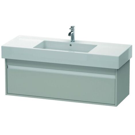 DU WTU wandhängend Ketho 455x1200x410mm 1 Auszug, für 032912, Betongrau Matt