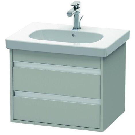 DU WTU wandhängend Ketho 455x600x480mm 2 SchKa, für 034265, Betongrau Matt